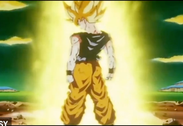 Goku Goes Super Saiyan (MP4 Demo Video)